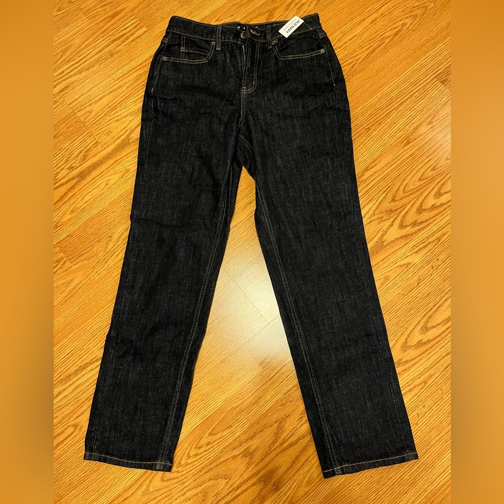 NWT Old Navy Dark Wash Straight Jeans